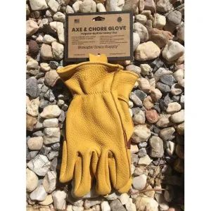 Straight Grain Supply Axe and Chore Glove Elk X Large - Sales Sample