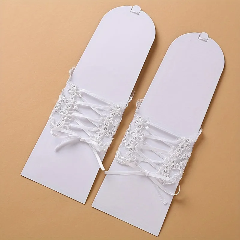 Stunning Lace Hook Gloves for Wedding and Special Events